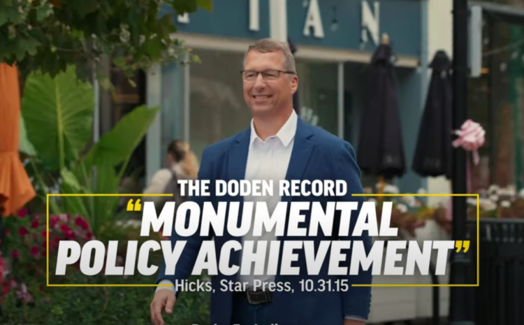  Eric Doden Launches 2nd TV Spot, Expands Ad Campaign to Indianapolis, Terre Haute, and Lafayette